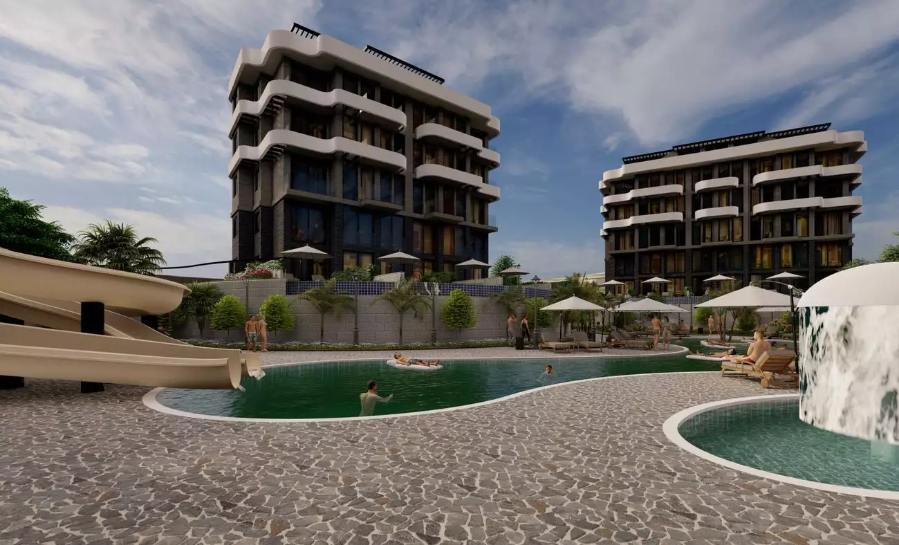 Flat 55m² in Turkey, Kargicak. Priced at 140000€ rent photo-21