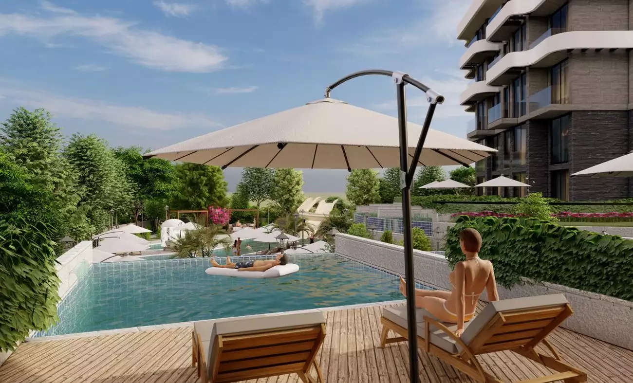 Flat 55m² in Turkey, Kargicak. Priced at 140000€ rent photo-45