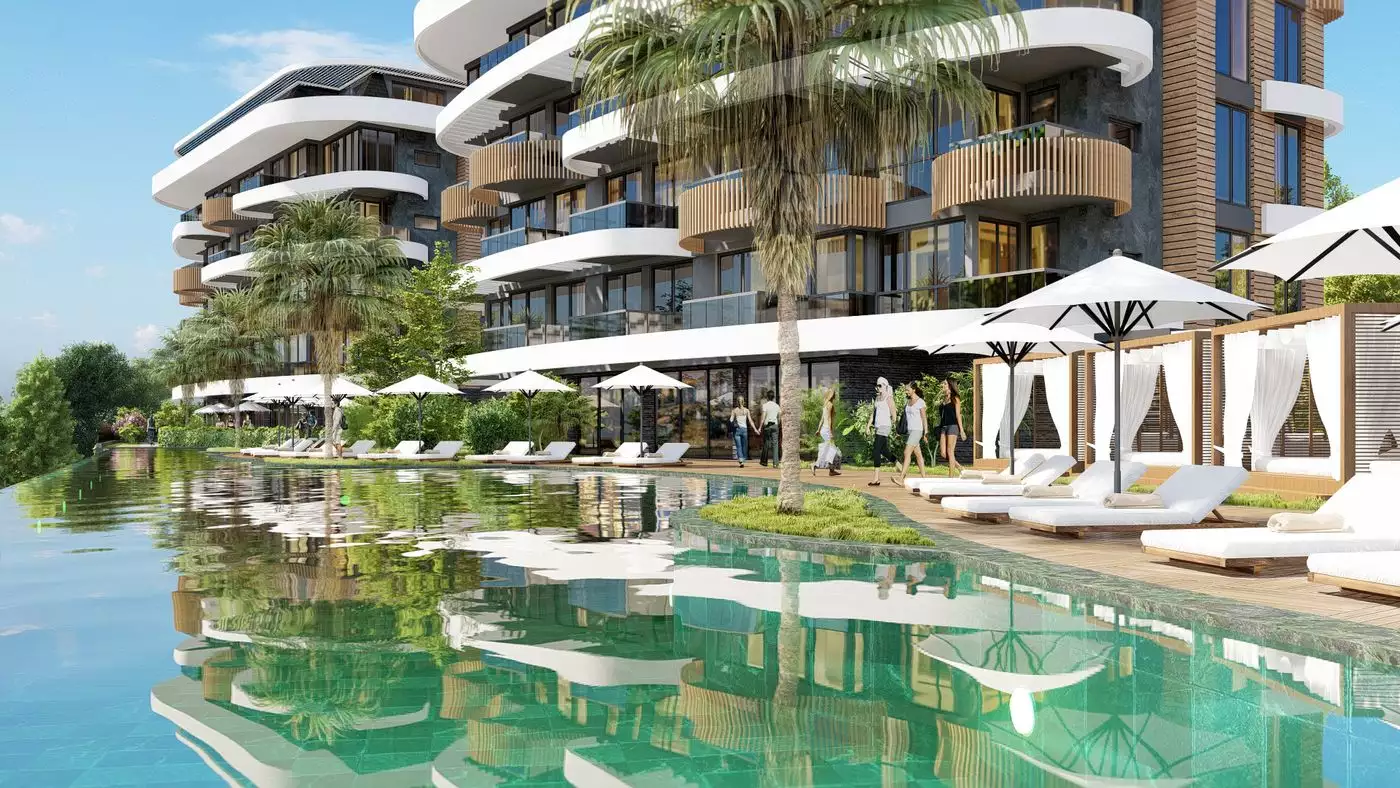 Flat 45m² in Turkey, Kestel. Priced at 240000€ rent photo-5