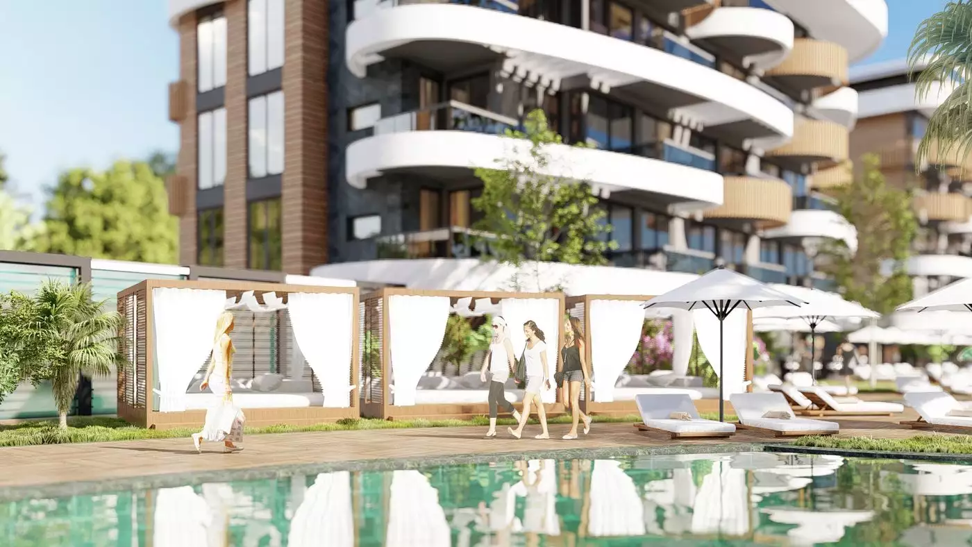 Flat 45m² in Turkey, Kestel. Priced at 240000€ rent photo-7