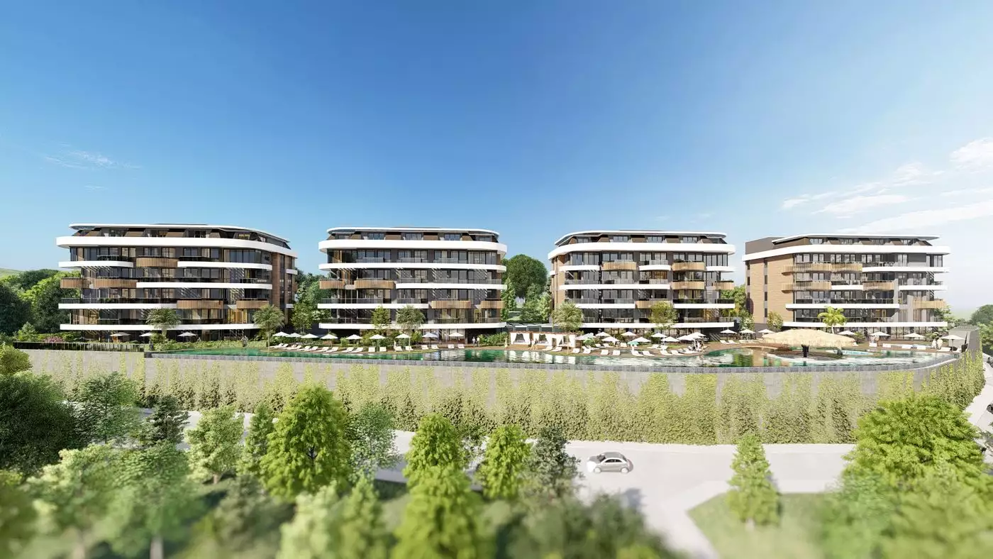 Flat 45m² in Turkey, Kestel. Priced at 240000€ rent photo-12