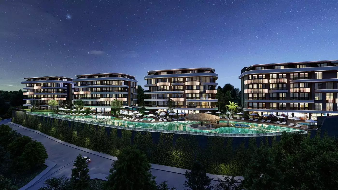 Flat 45m² in Turkey, Kestel. Priced at 240000€ rent photo-47