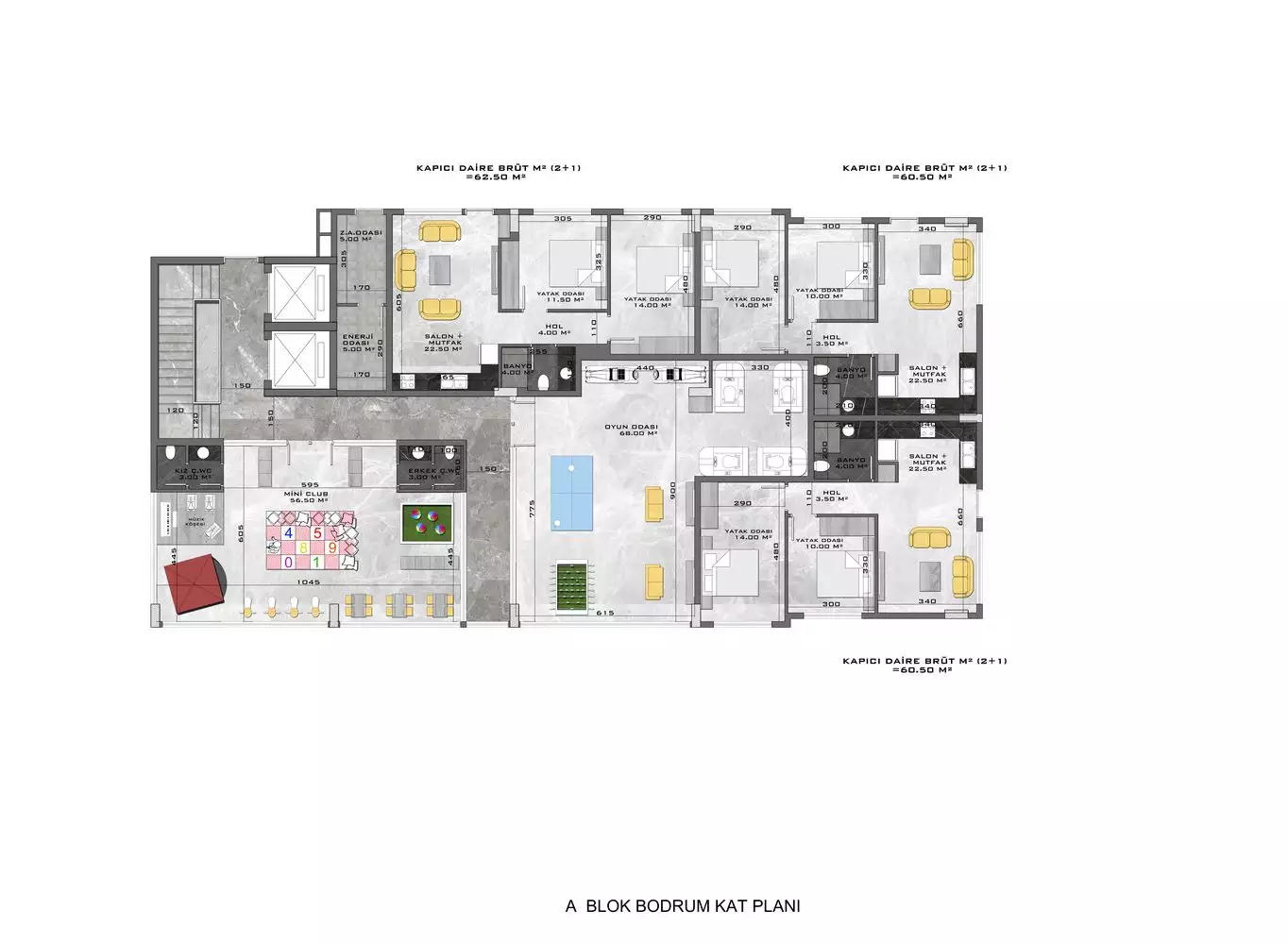 Flat 45m² in Turkey, Kestel. Priced at 240000€ rent photo-68