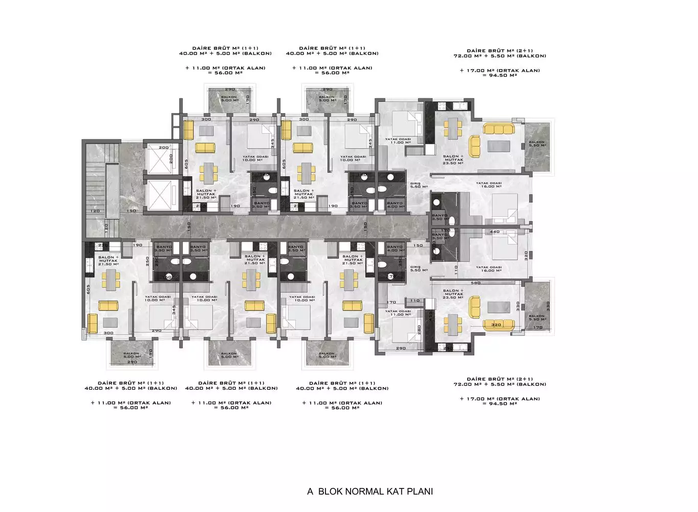 Flat 45m² in Turkey, Kestel. Priced at 240000€ rent photo-71