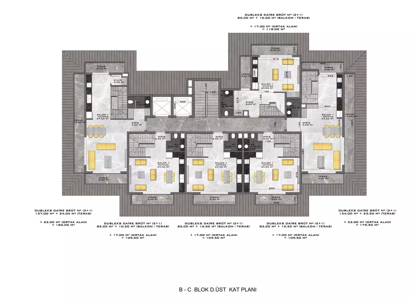 Flat 45m² in Turkey, Kestel. Priced at 240000€ rent photo-73