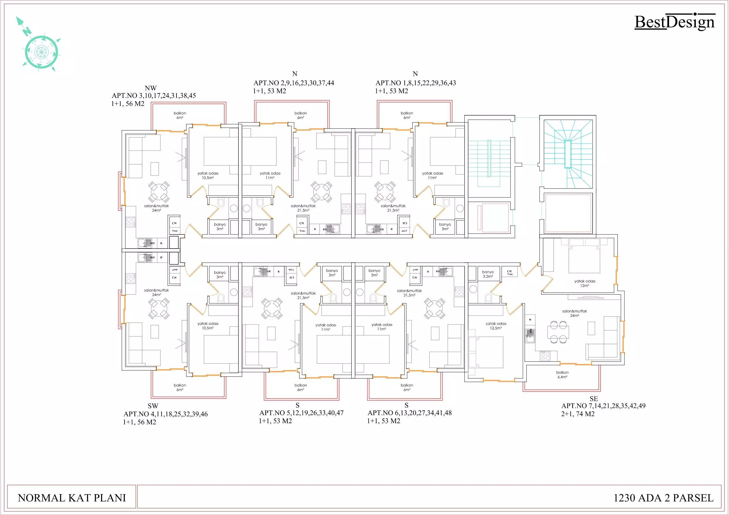 Flat 53m² in Turkey, Alania. Priced at 165000€ rent photo-33