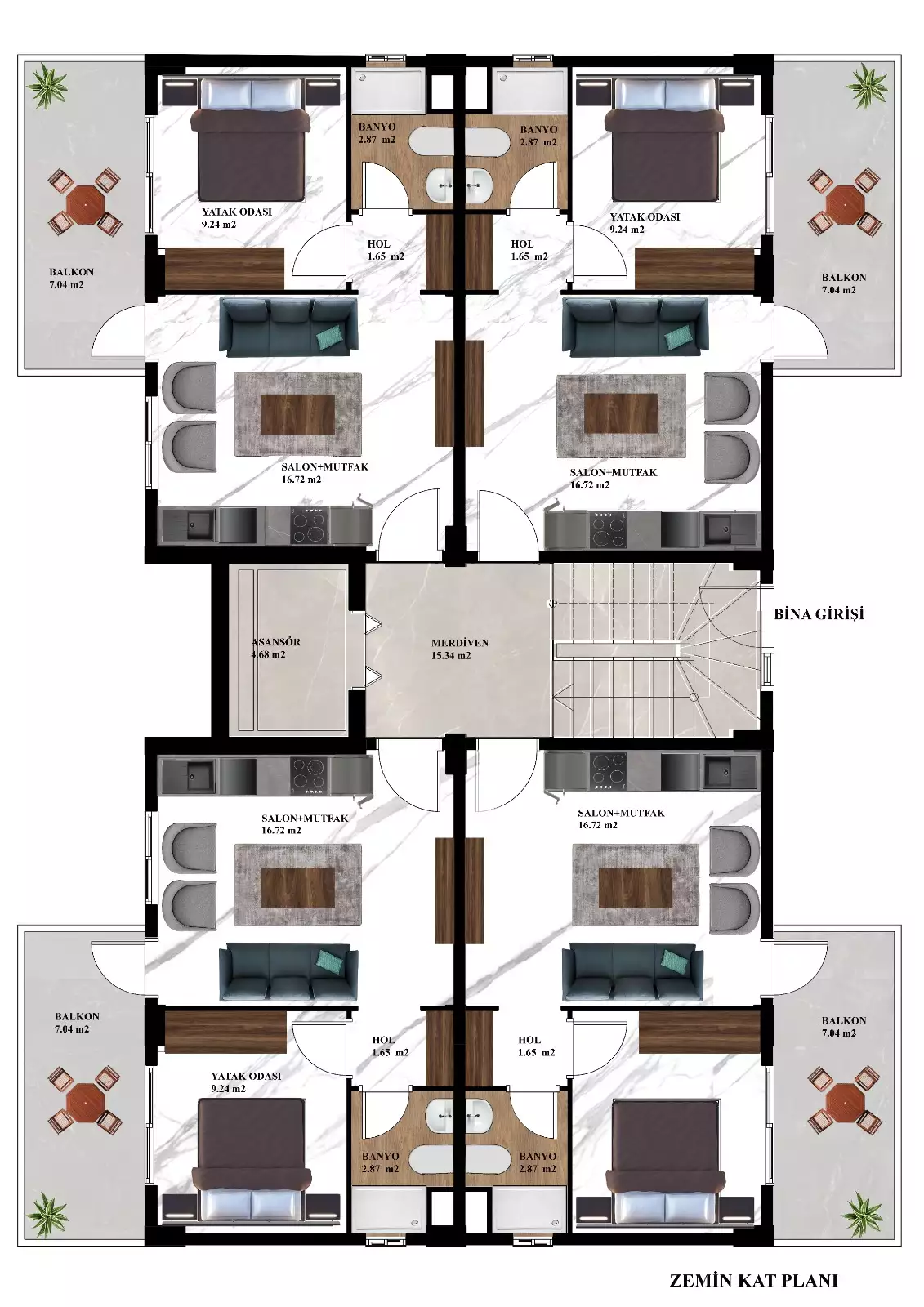 Flat 45m² in Turkey, Avsallar. Priced at 100000€ rent photo-25
