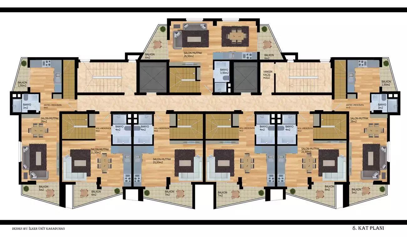 Flat 50m² in Turkey, Avsallar. Priced at 125000€ rent photo-30