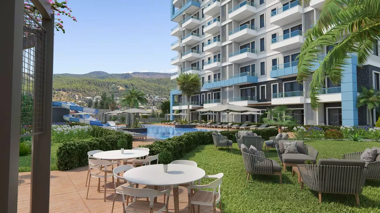 Flat 46m² in Turkey, Avsallar. Priced at 90000€ rent photo-2