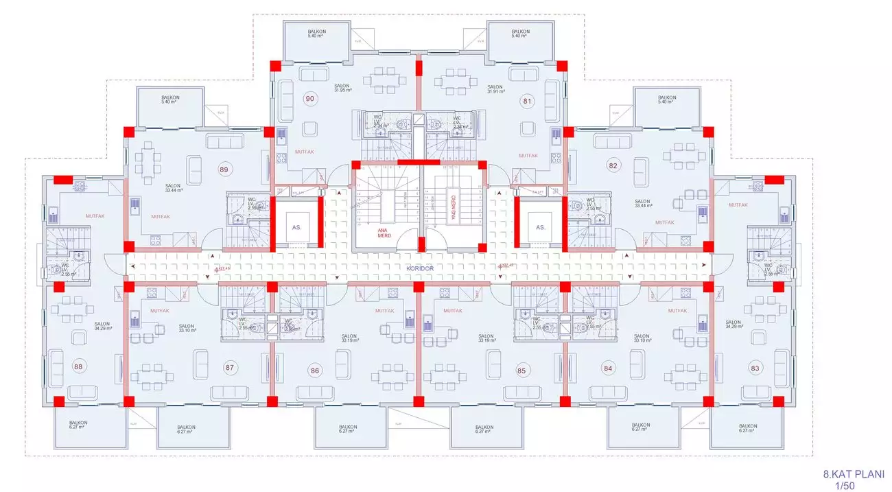 Flat 46m² in Turkey, Avsallar. Priced at 90000€ rent photo-40
