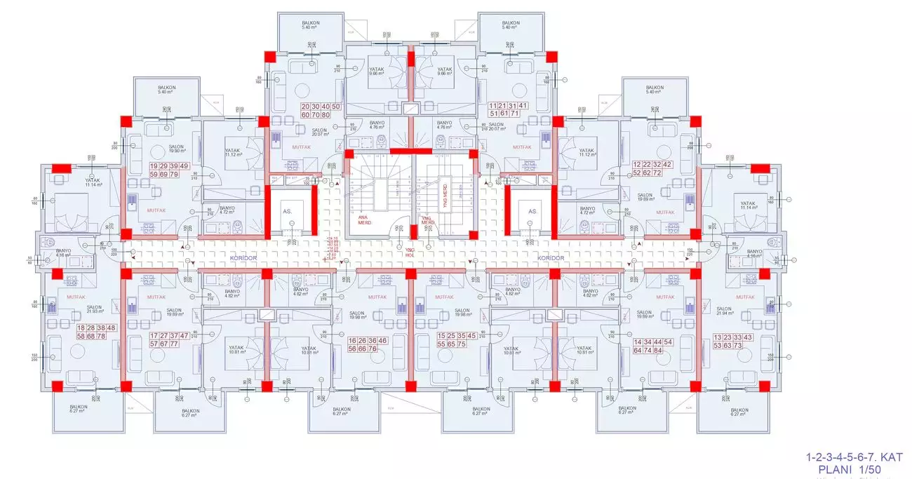 Flat 46m² in Turkey, Avsallar. Priced at 90000€ rent photo-44