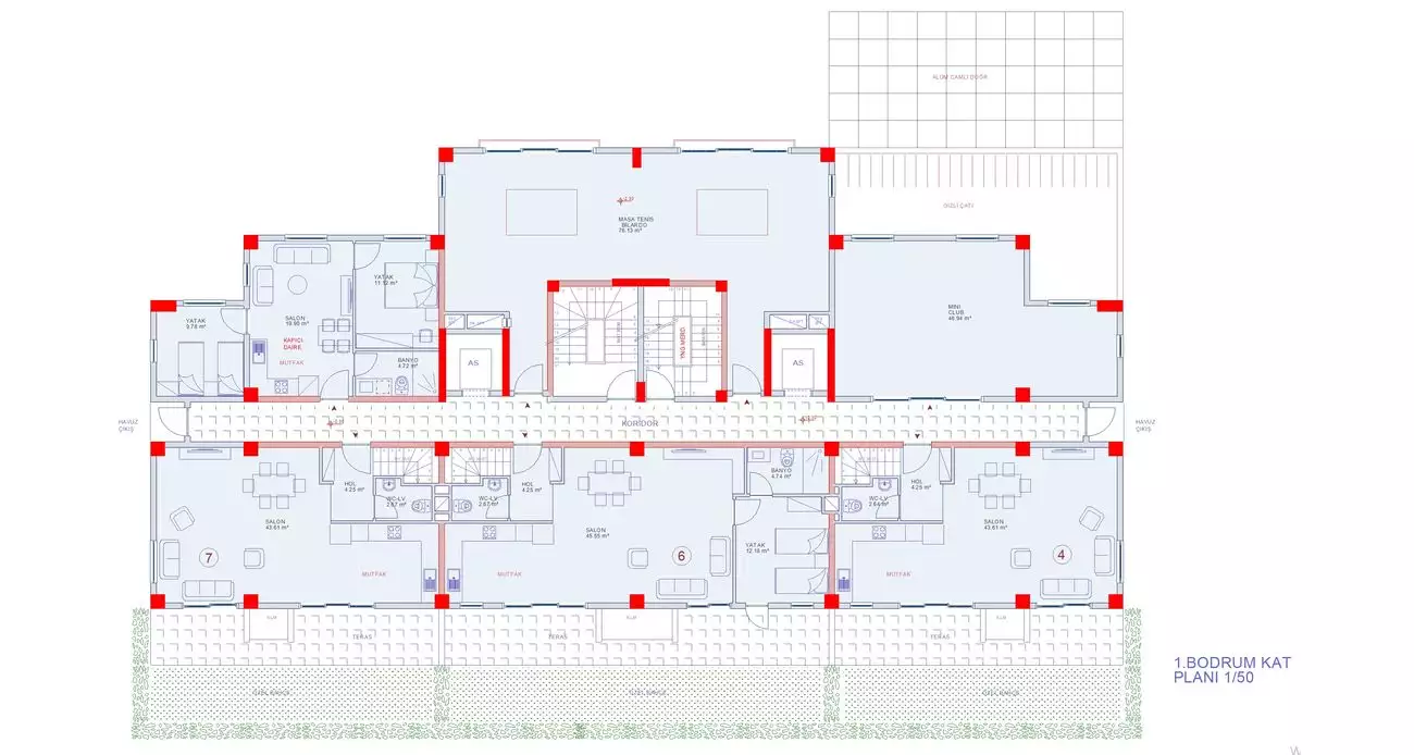 Flat 46m² in Turkey, Avsallar. Priced at 90000€ rent photo-45