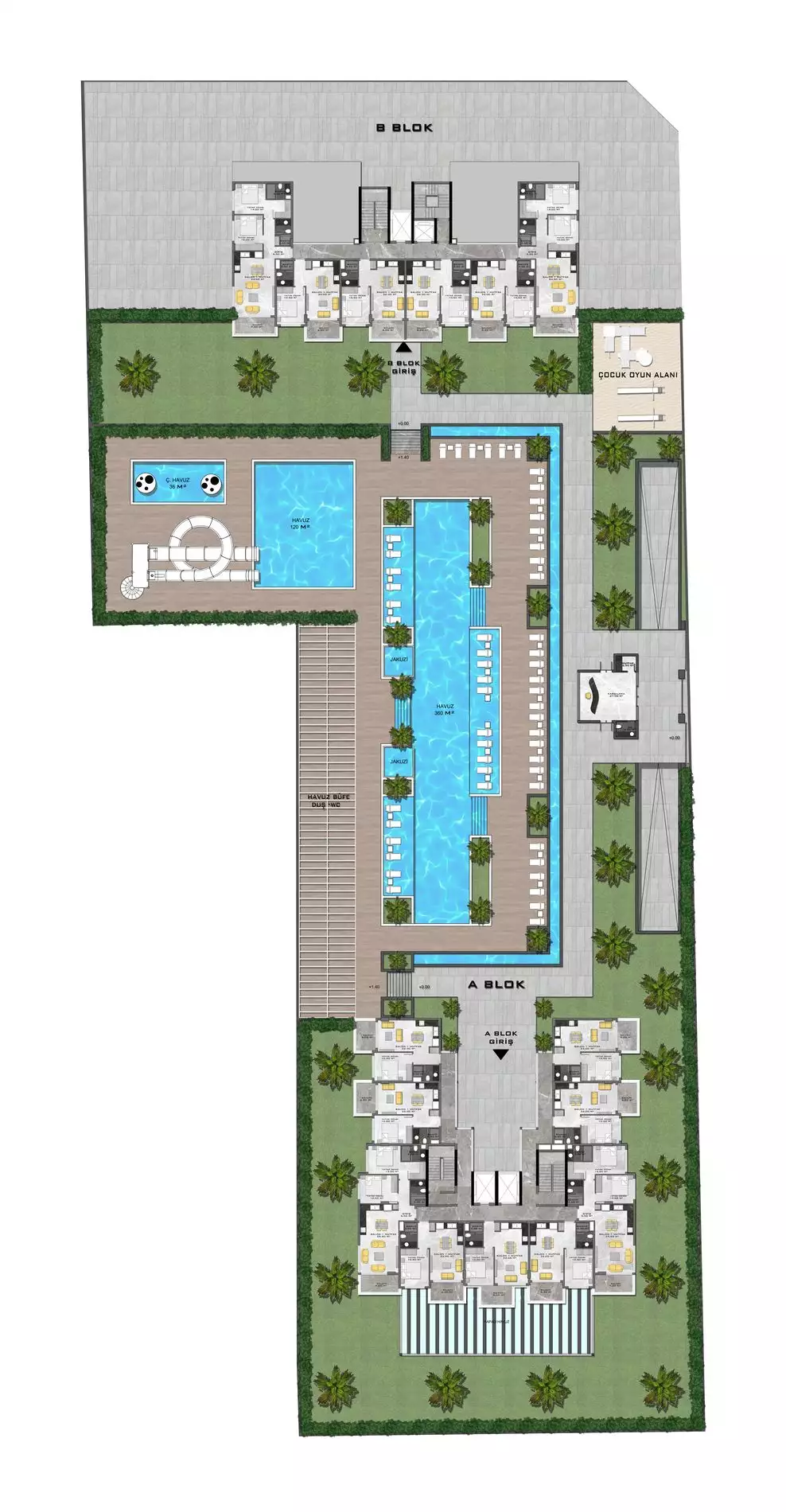 Flat 63m² in Turkey, Mahmutlar. Priced at 274500€ rent photo-49