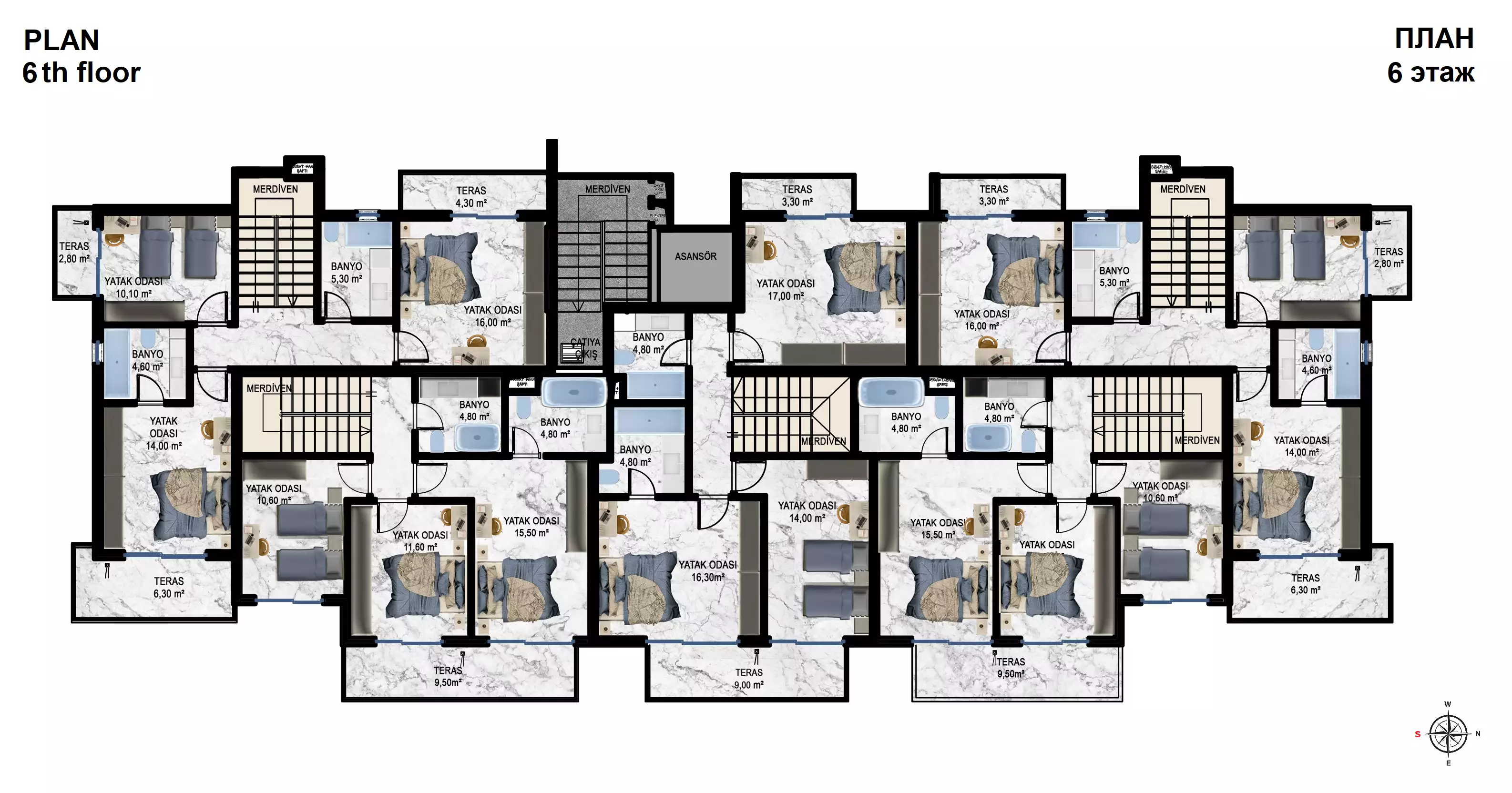 Flat 60m² in Turkey, Kestel. Priced at 185000€ rent photo-27