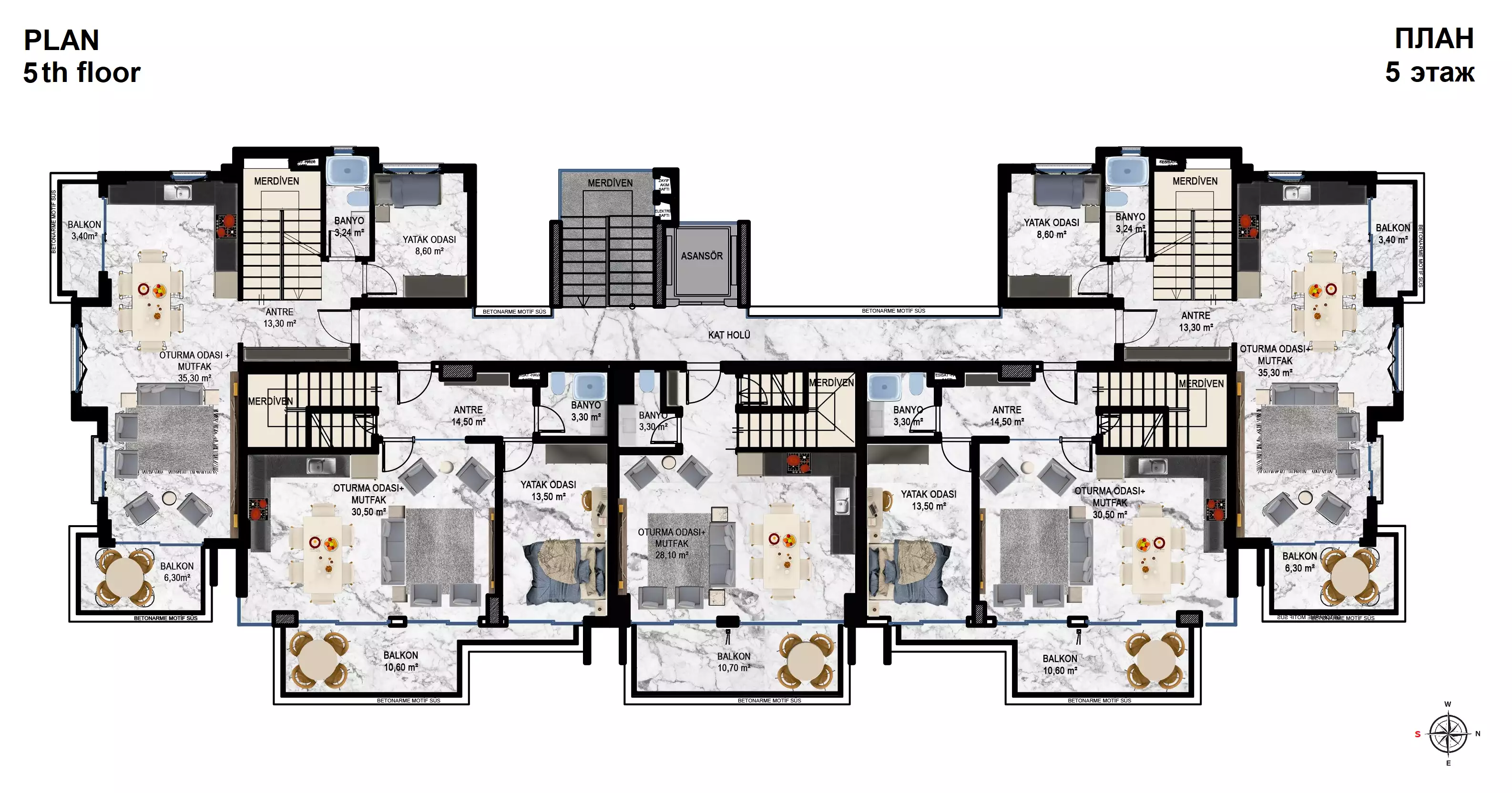 Flat 60m² in Turkey, Kestel. Priced at 185000€ rent photo-28