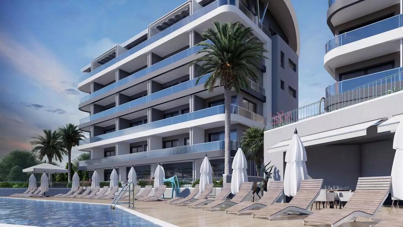 Flat 61m² in Turkey, Kargicak. Priced at 130000€ rent photo-14