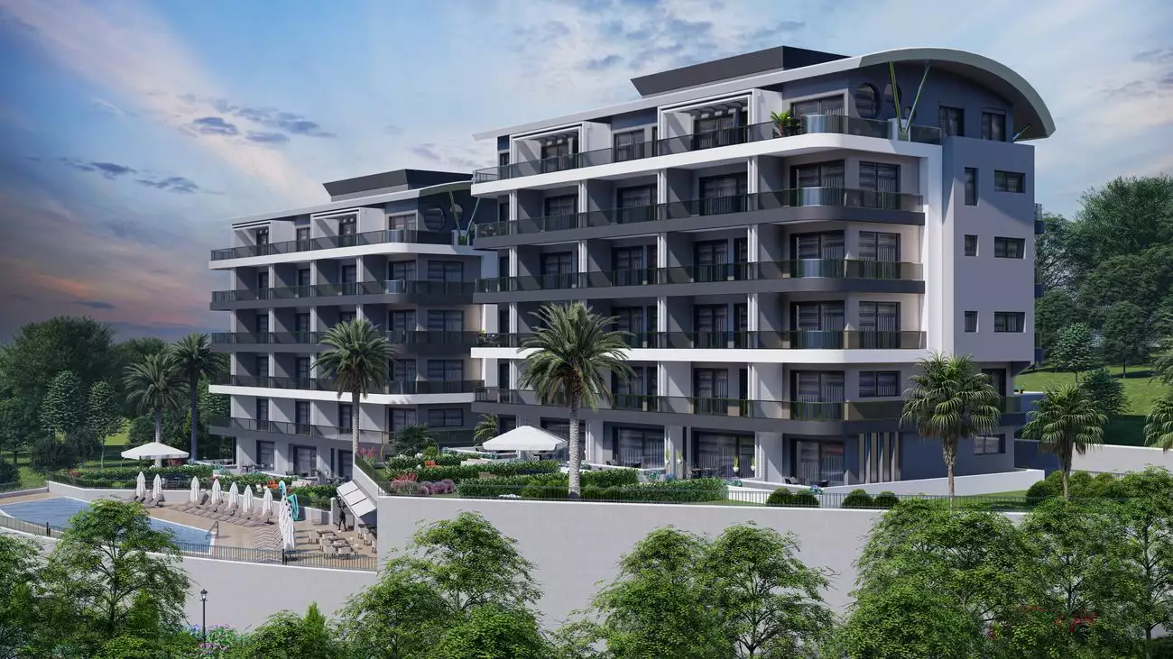 Flat 61m² in Turkey, Kargicak. Priced at 130000€ rent photo-15