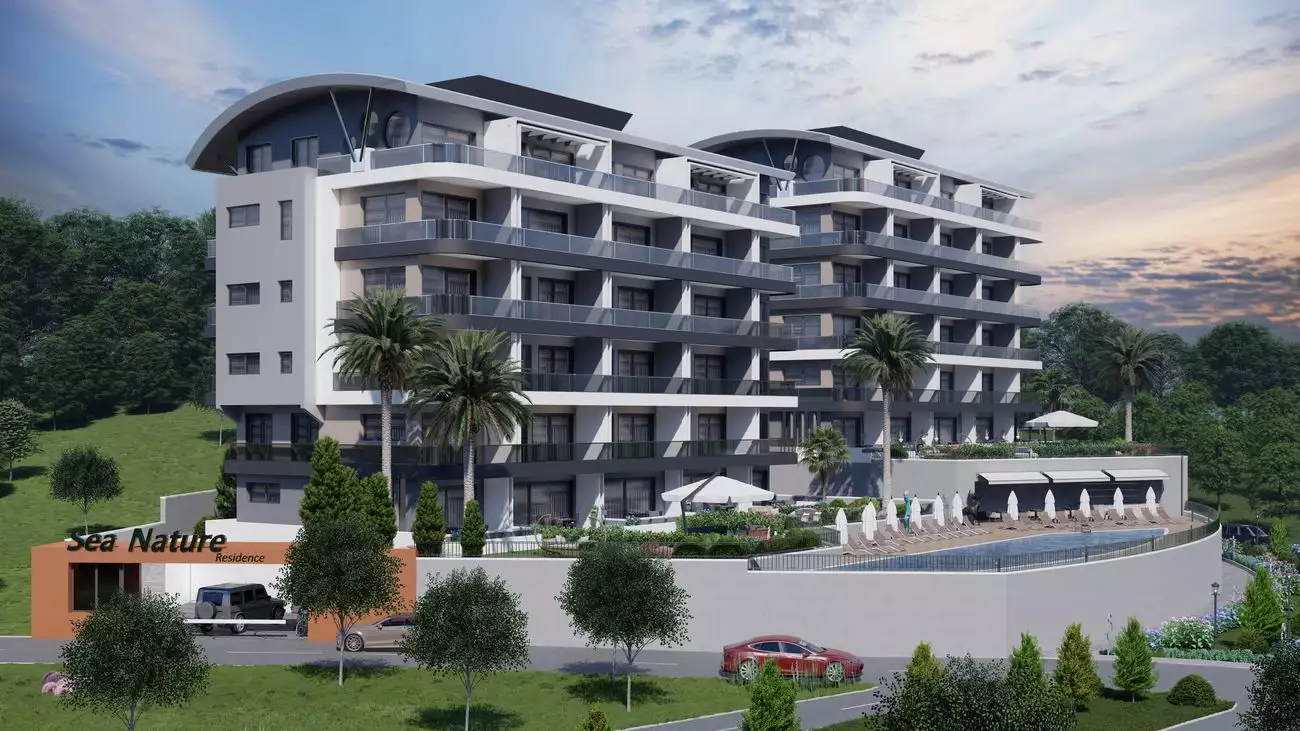 Flat 61m² in Turkey, Kargicak. Priced at 130000€ rent photo-17