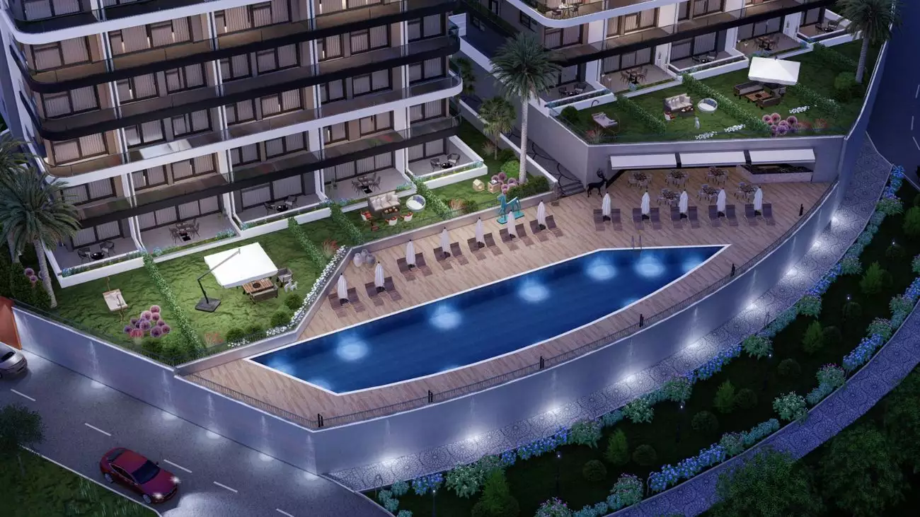 Flat 61m² in Turkey, Kargicak. Priced at 130000€ rent photo-23