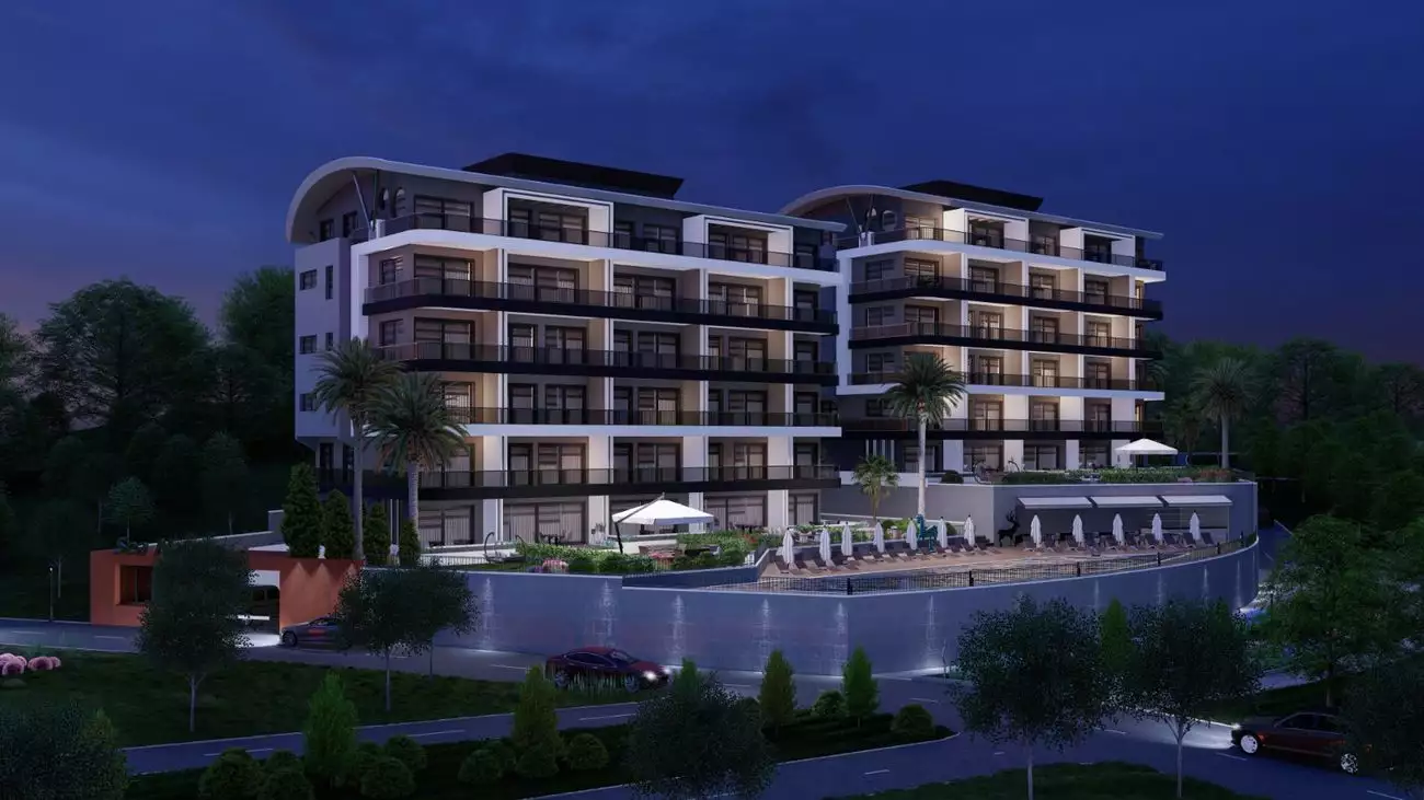 Flat 61m² in Turkey, Kargicak. Priced at 130000€ rent photo-24