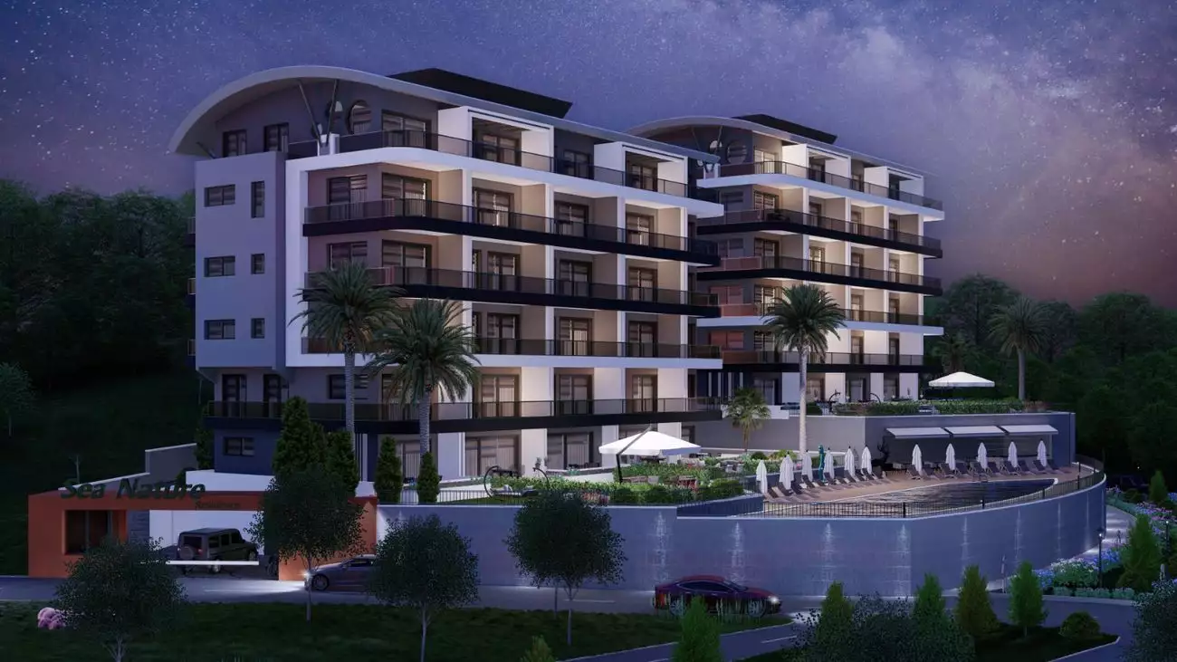 Flat 61m² in Turkey, Kargicak. Priced at 130000€ rent photo-25