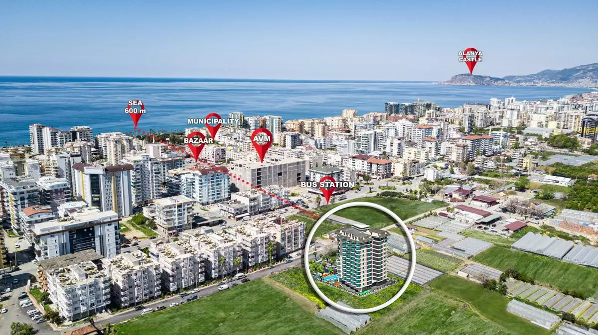 Flat 49m² in Turkey, Mahmutlar. Priced at 80000€ rent photo-9