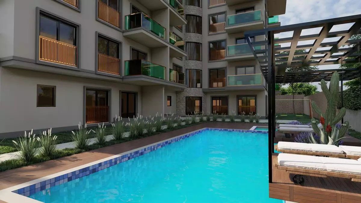 Flat 42m² in Turkey, Payallar. Priced at 75000€ rent photo-3