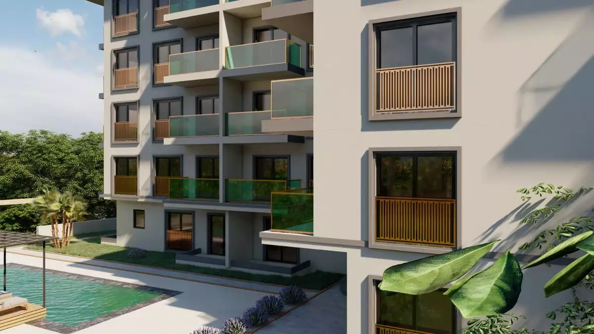 Flat 42m² in Turkey, Payallar. Priced at 75000€ rent photo-4