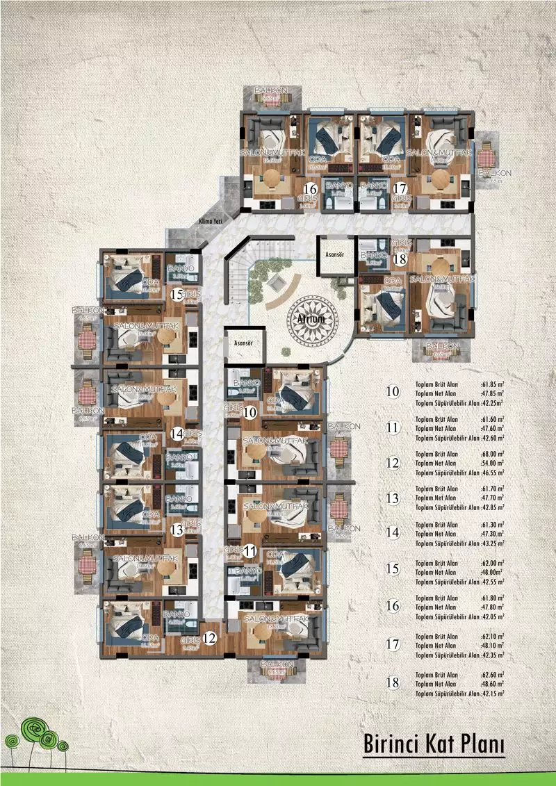Flat 42m² in Turkey, Payallar. Priced at 75000€ rent photo-25