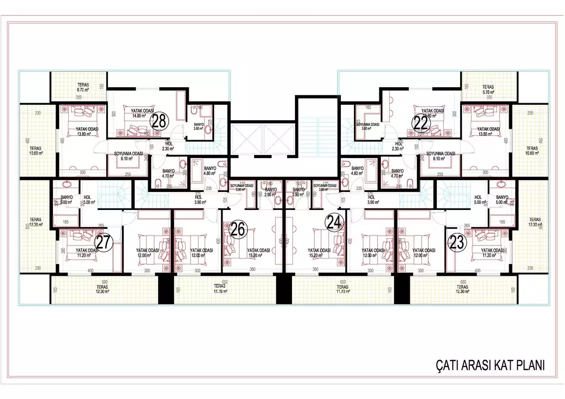 Flat 64m² in Turkey, Mahmutlar. Priced at 240000€ rent photo-12