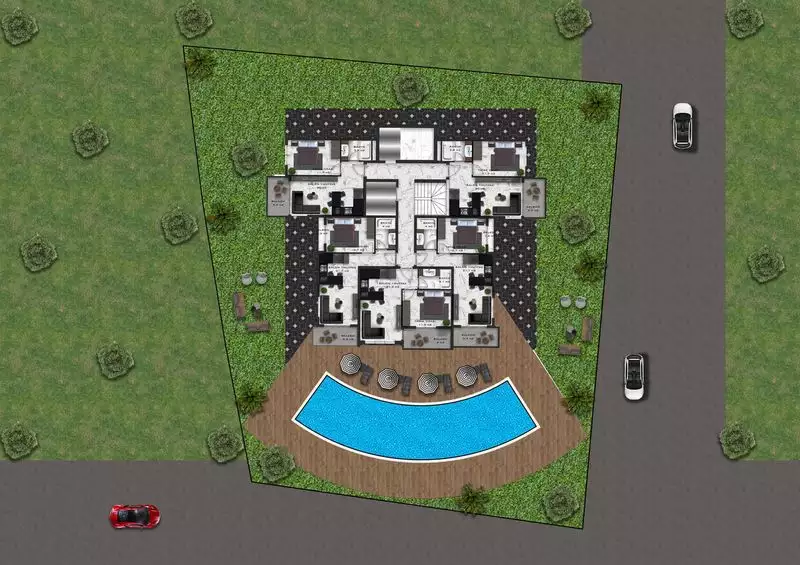 Flat 49m² in Turkey, Mahmutlar. Priced at 77000€ rent photo-9