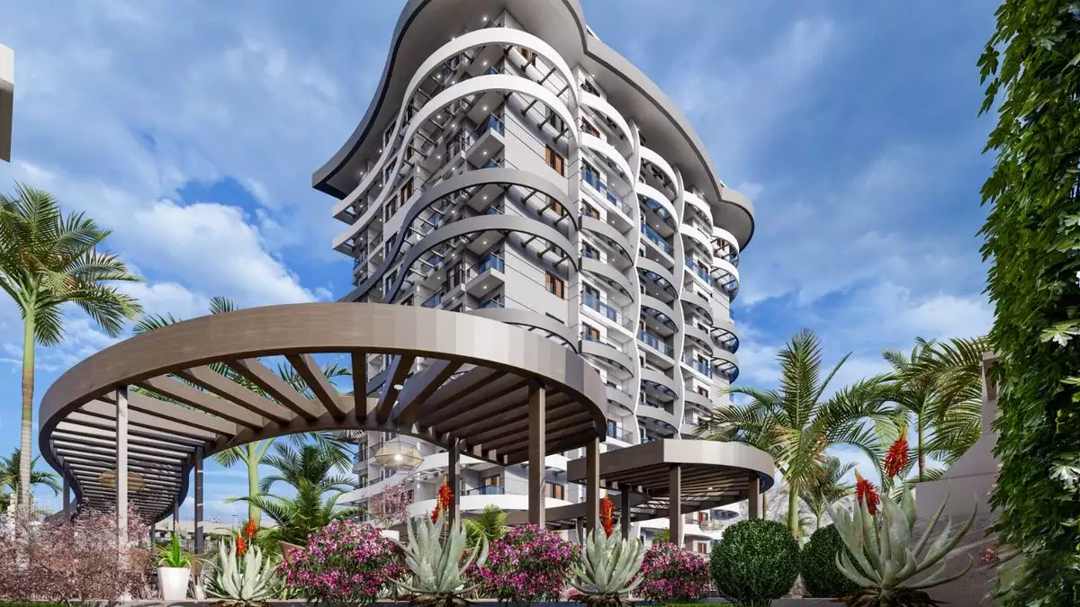 Flat 63m² in Turkey, Mahmutlar. Priced at 110000€ rent photo-2