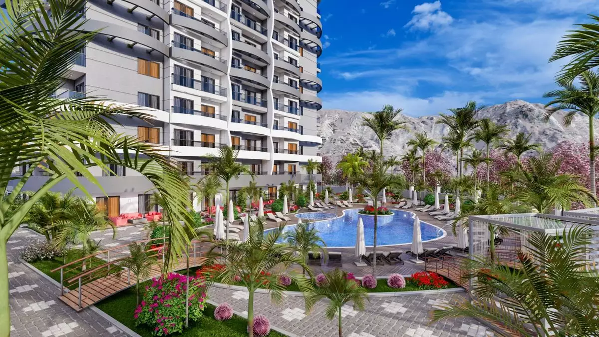 Flat 63m² in Turkey, Mahmutlar. Priced at 110000€ rent photo-3