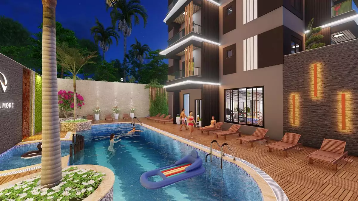 Flat 105m² in Turkey, Avsallar. Priced at 140000€ rent photo-2