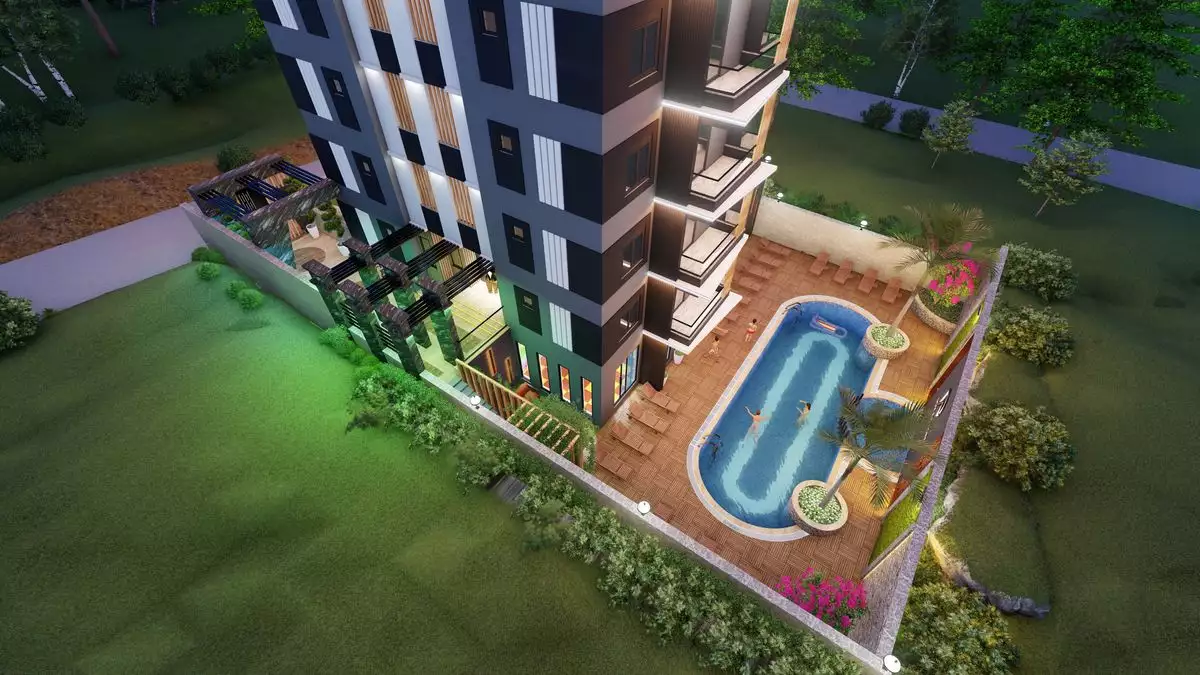 Flat 105m² in Turkey, Avsallar. Priced at 140000€ rent photo-3