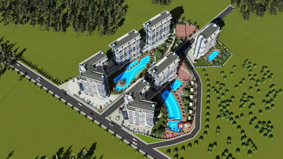 Flat 50m² in Turkey, Alania. Priced at 139000€ rent photo-2
