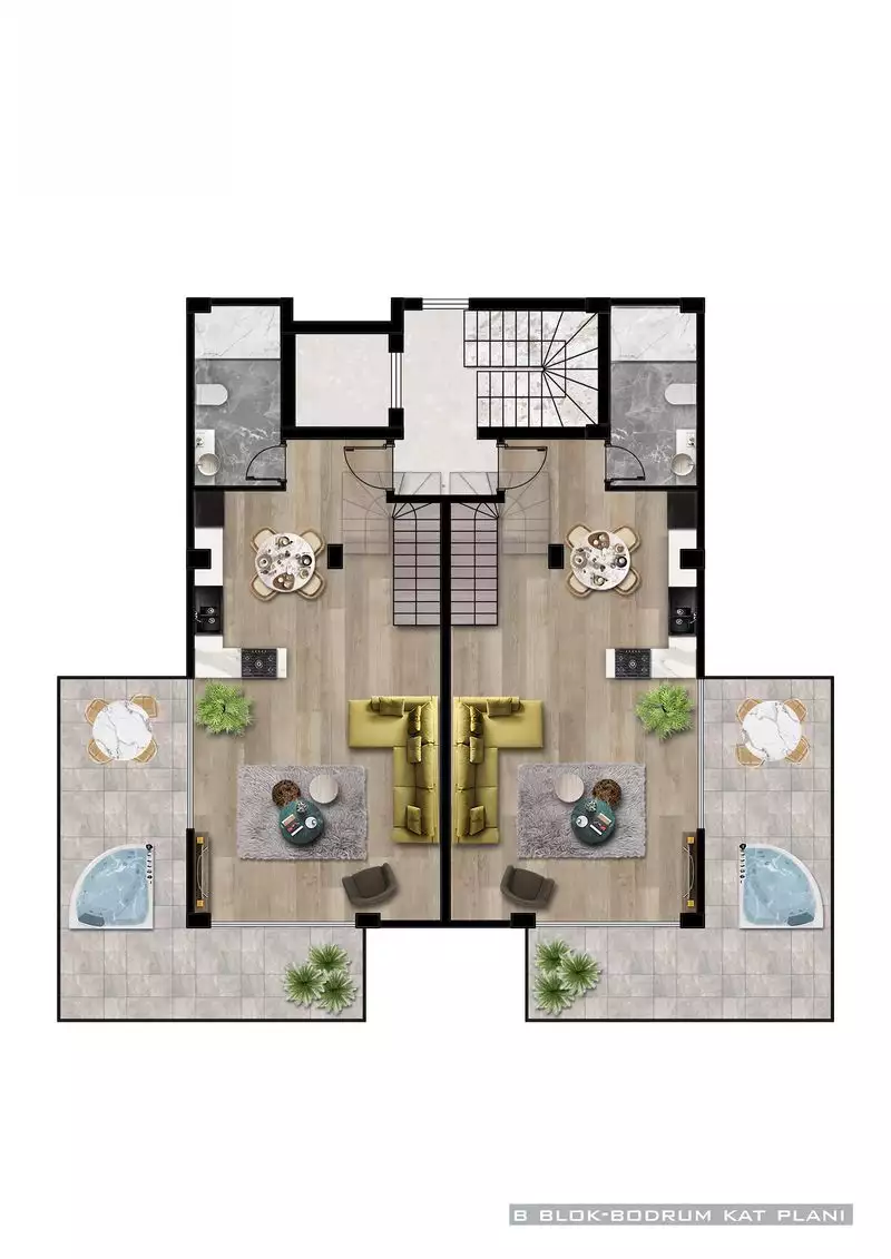 Flat 65m² in Turkey, Kargicak. Priced at 252000€ rent photo-22