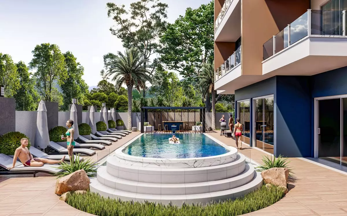 Flat 42m² in Turkey, Avsallar. Priced at 69000€ rent photo-6