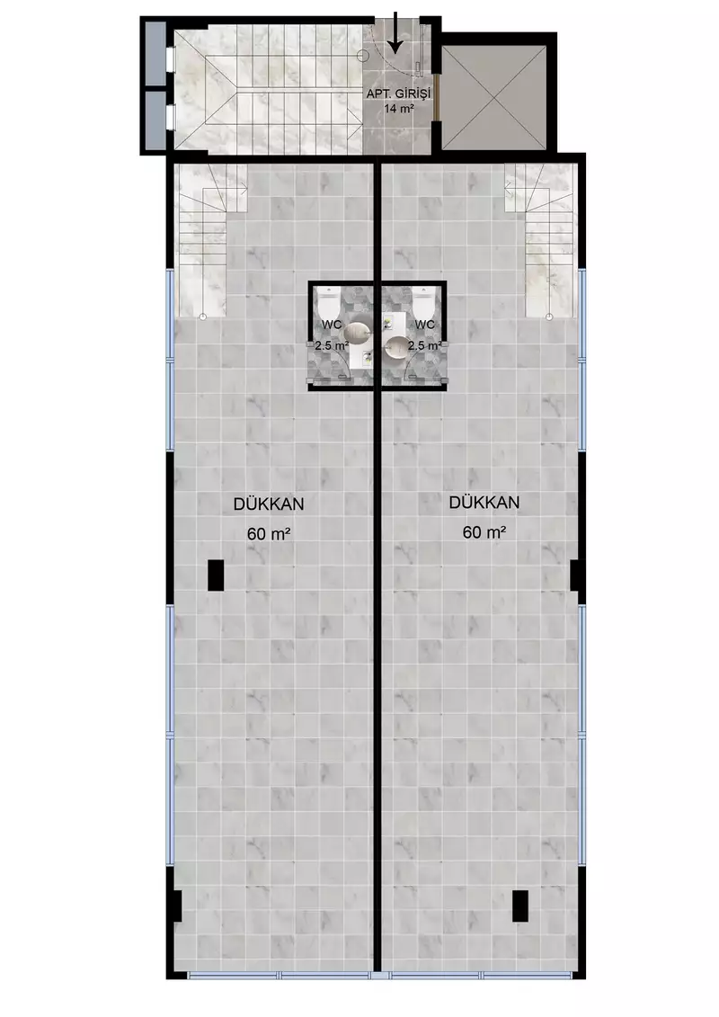 Flat 55m² in Turkey, Kargicak. Priced at 295000€ rent photo-16