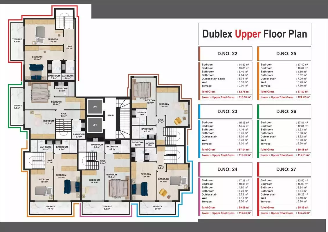 Flat 67m² in Turkey, Kargicak. Priced at 165000€ rent photo-18