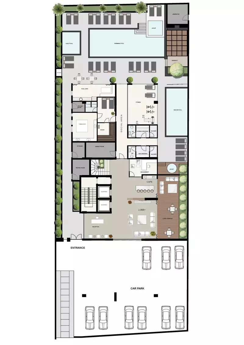 Flat 60m² in Turkey, Alania. Priced at 203000€ rent photo-21