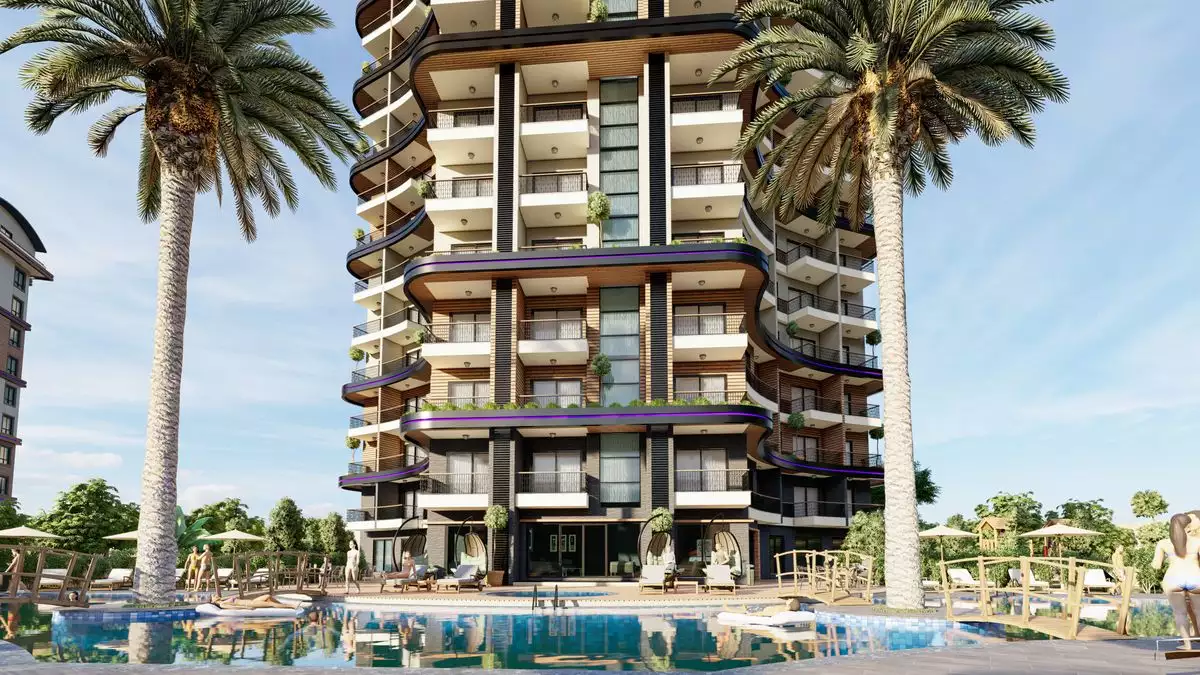 Flat 53m² in Turkey, Mahmutlar. Priced at 340000€ rent photo-1