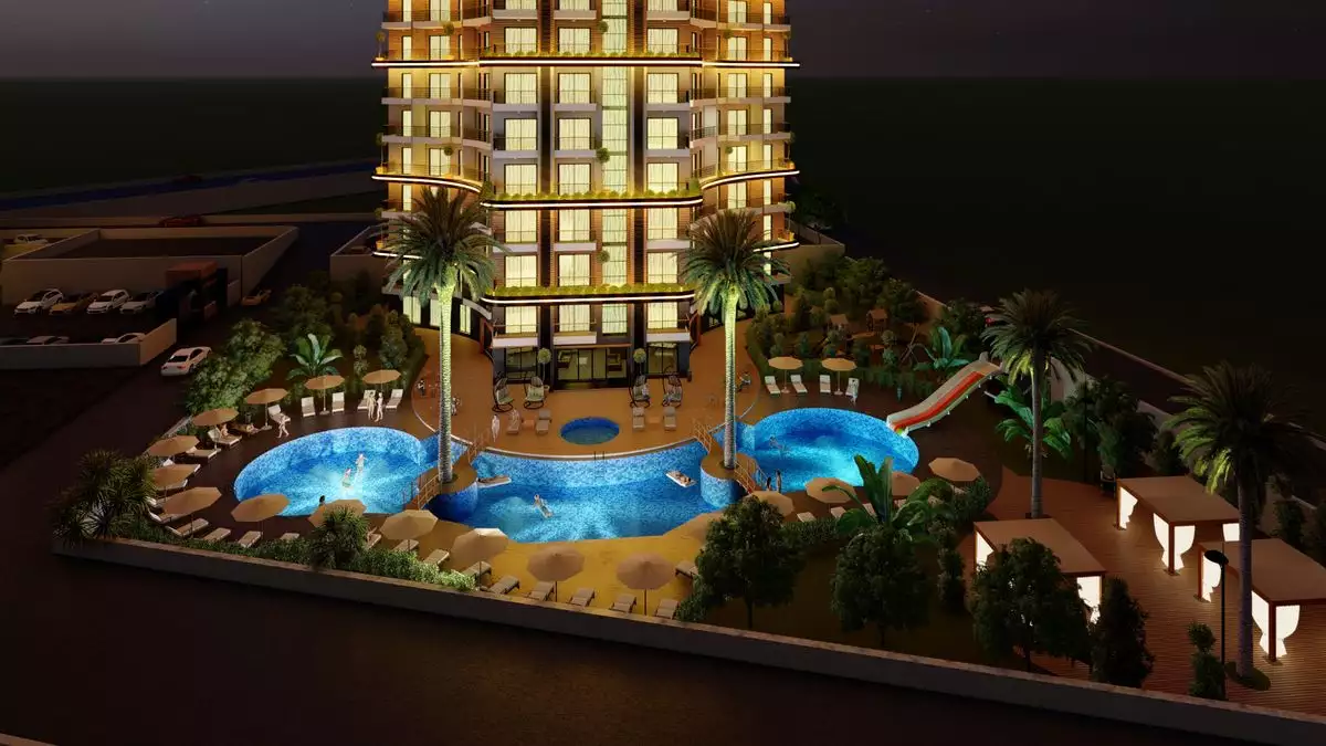 Flat 53m² in Turkey, Mahmutlar. Priced at 340000€ rent photo-17