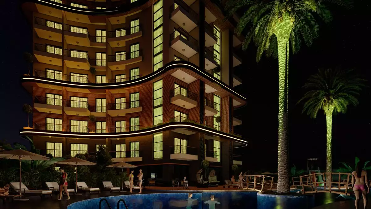 Flat 53m² in Turkey, Mahmutlar. Priced at 340000€ rent photo-18