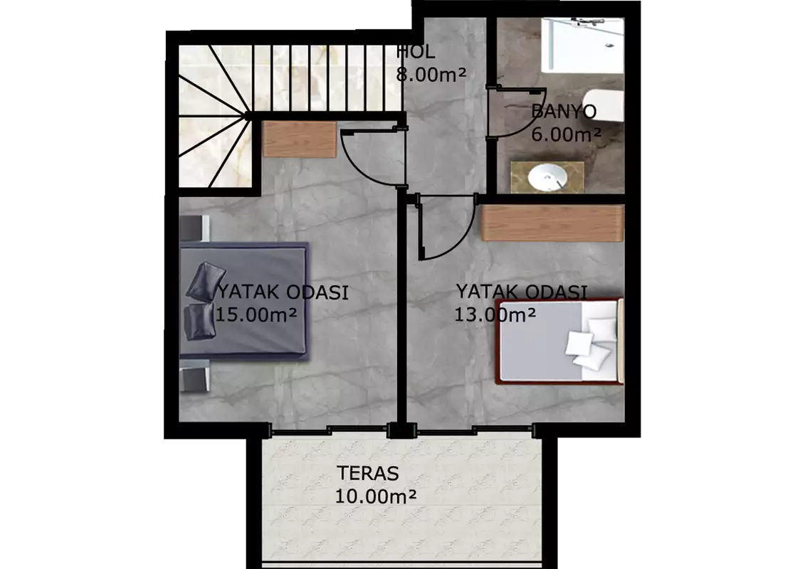 Flat 53m² in Turkey, Mahmutlar. Priced at 340000€ rent photo-30