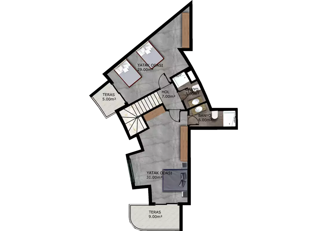 Flat 53m² in Turkey, Mahmutlar. Priced at 340000€ rent photo-31
