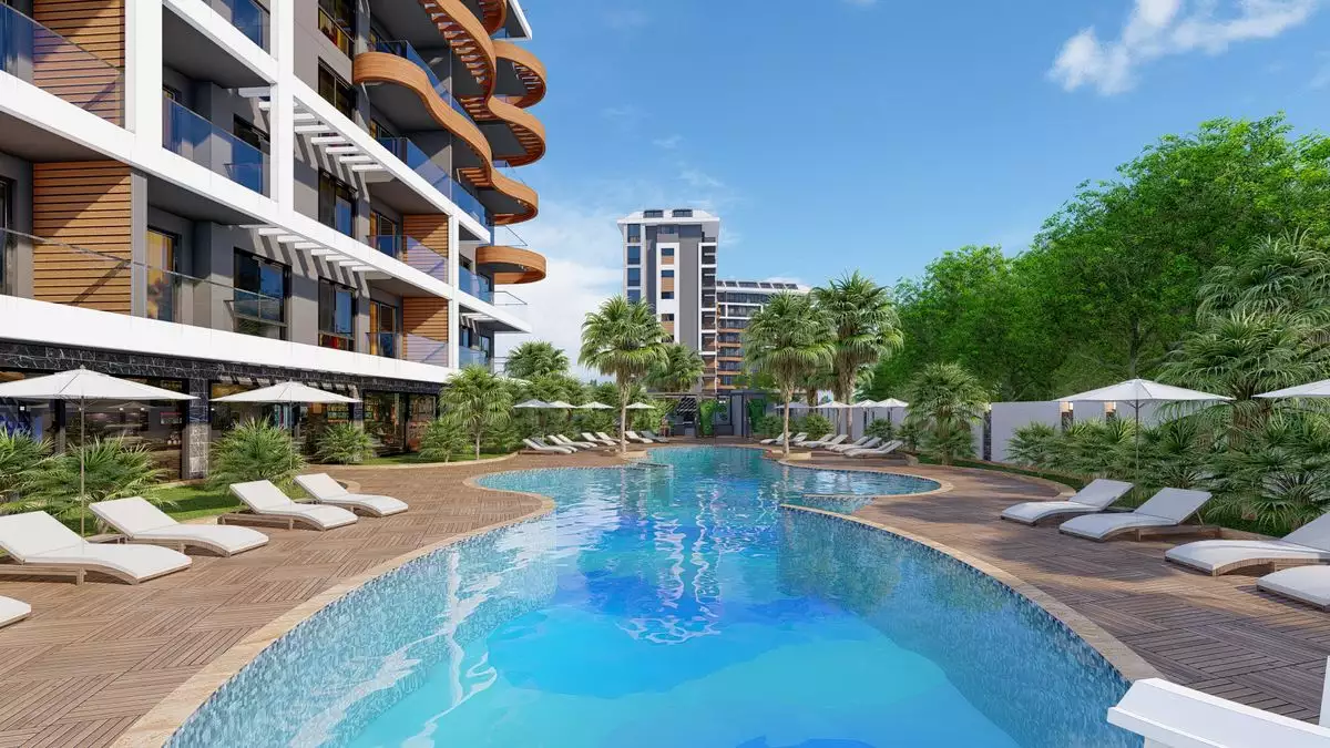 Flat 63m² in Turkey, Avsallar. Priced at 155000€ rent photo-10