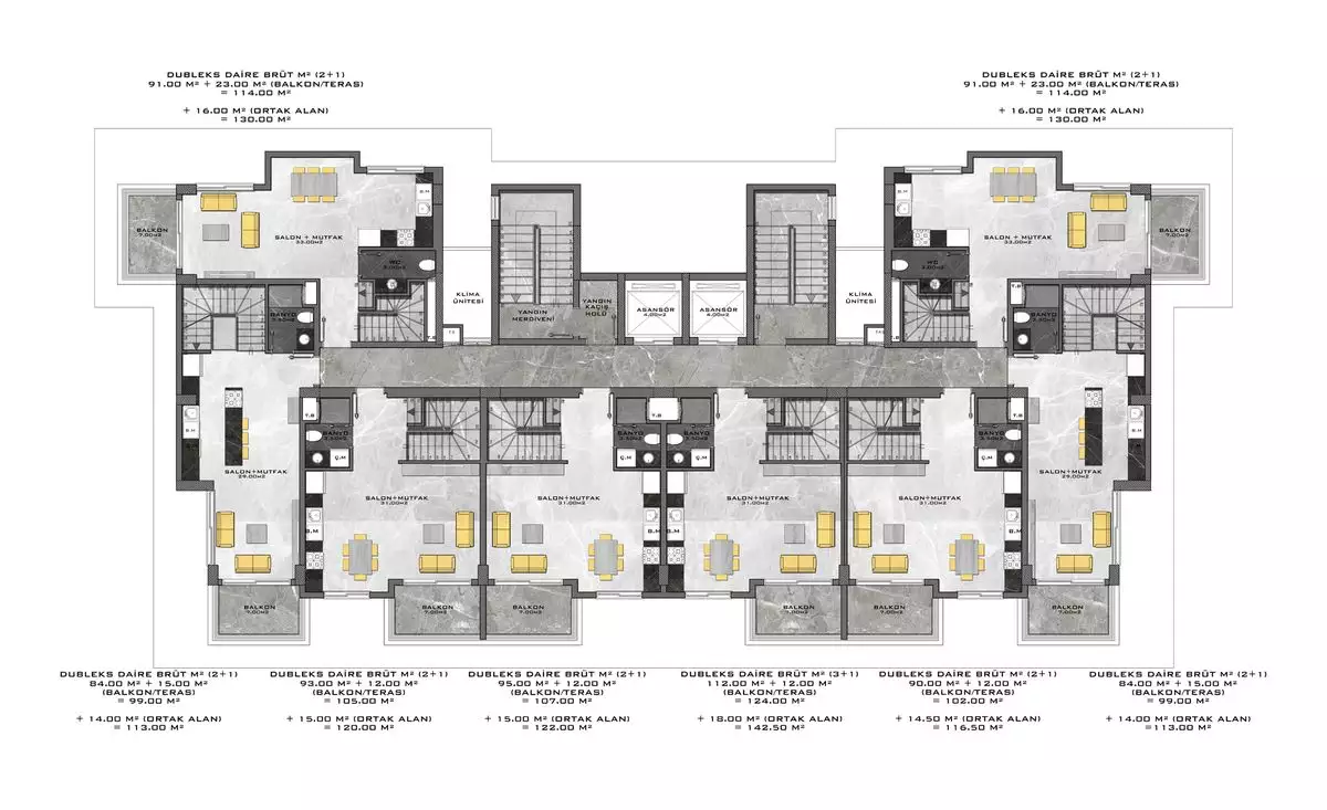 Flat 63m² in Turkey, Avsallar. Priced at 155000€ rent photo-12