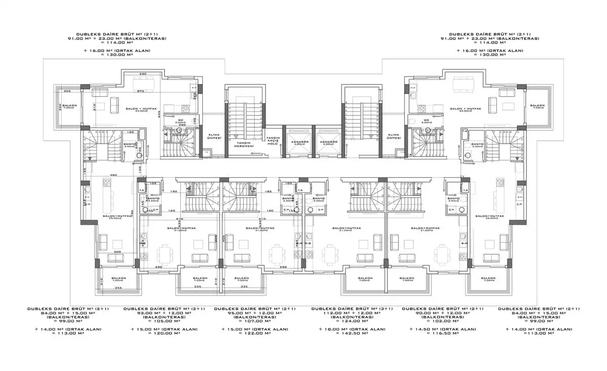Flat 63m² in Turkey, Avsallar. Priced at 155000€ rent photo-13
