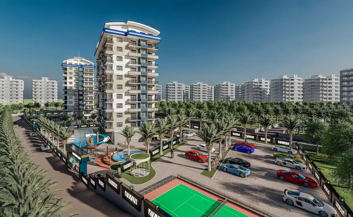 Flat 57m² in Turkey, Avsallar. Priced at 185500€ rent photo-2